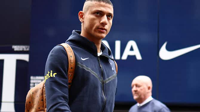 Preview image for Tottenham: Richarlison ruled out of Nottingham Forest clash as Brennan Johnson injury fears allayed