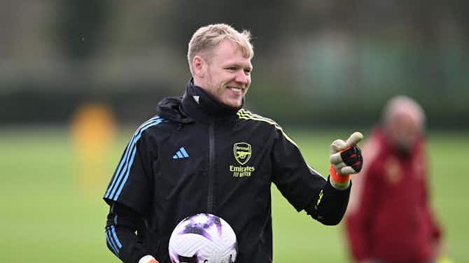 Preview image for Mikel Arteta hints at Arsenal stay for Aaron Ramsdale amid Newcastle transfer links