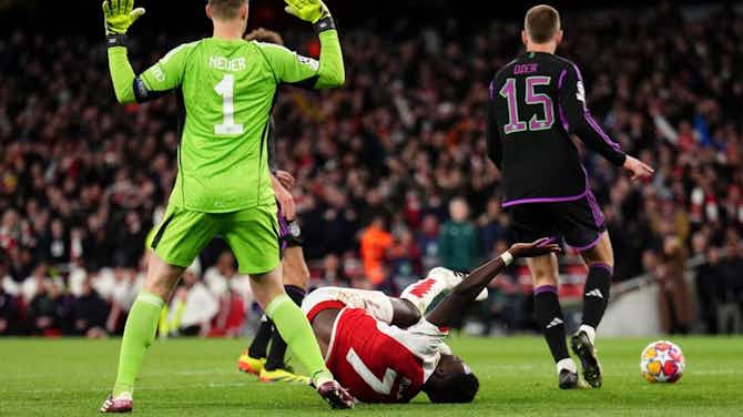 Preview image for Arsenal: Mikel Arteta reveals what officials said after Bukayo Saka denied last-gasp penalty