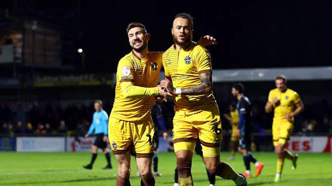 Preview image for Sutton United aim to be pitch-perfect... even if relegated back to National League