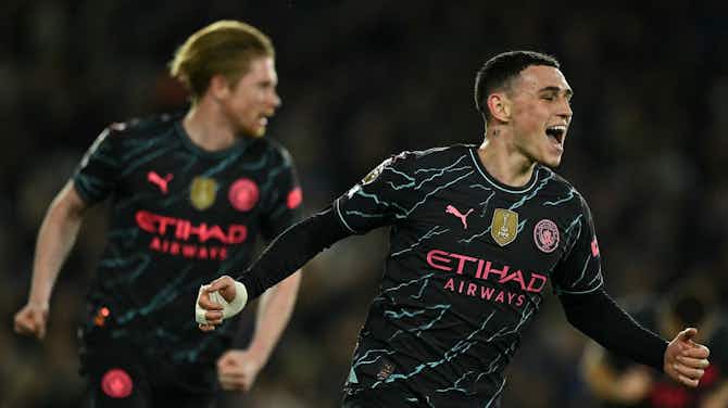 Preview image for Man City find key to success without Erling Haaland in ominous Premier League title warning to Arsenal