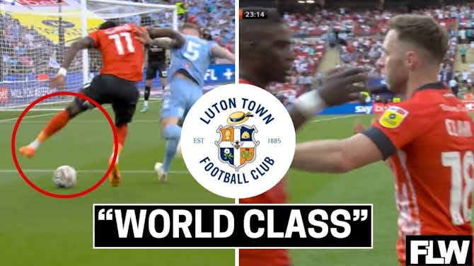Preview image for ‘Absolutely sensational’ - Fans are losing their minds at what Elijah Adebayo has done for Luton Town in the play-off final