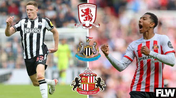 Preview image for Comparing Middlesbrough, Sunderland and Newcastle United's most exciting wonderkid
