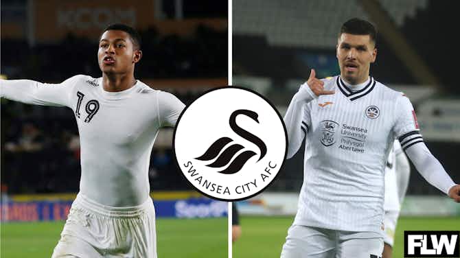 Preview image for Every Swansea City striker from the last 5 seasons ranked from worst to best - Rhian Brewster = 3rd