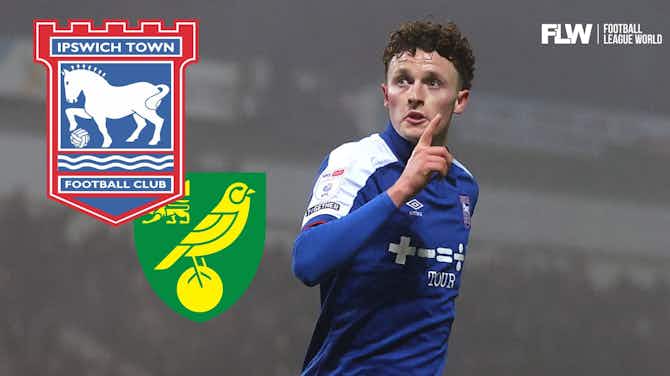 Preview image for Exclusive: Ipswich Town's Nathan Broadhead talks replacing George Hirst and what he owes Norwich City