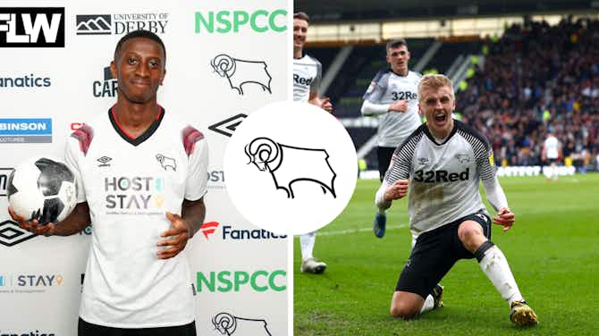 Preview image for 2 players who could follow Max Bird out of Derby County this summer