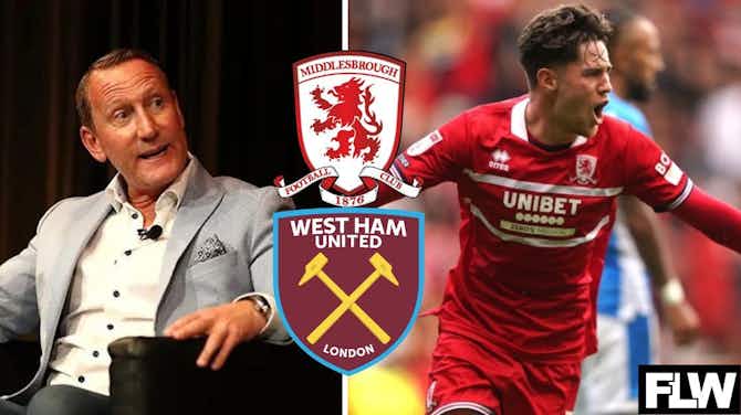 Preview image for “Steve Gibson will” - Ray Parlour issues summer prediction on Middlesbrough’s Hayden Hackney amid West Ham links