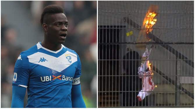 Preview image for Mario Balotelli: Sion fans burn his shirt in protest