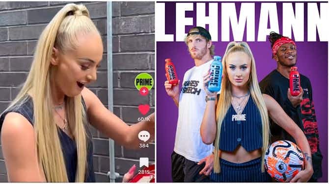 Preview image for Alisha Lehmann receives insane gifts from Logan Paul & KSI after Prime sponsorship
