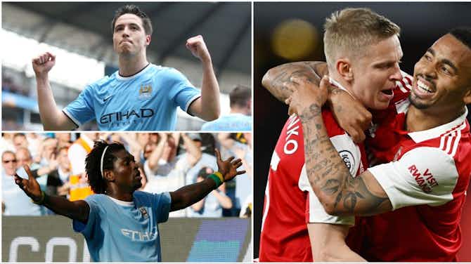 Preview image for Ranking every player who moved directly between Arsenal and Man City ft. Adebayor, Nasri & Jesus