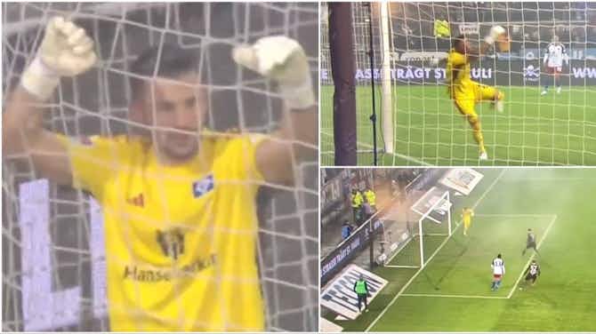 Preview image for Hamburger SV goalkeeper Daniel Heuer Fernandes scores a crazy own goal