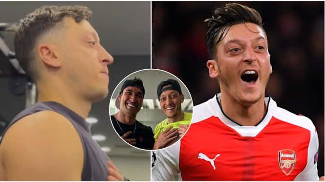 Preview image for Mesut Ozil's body transformation since retiring from football