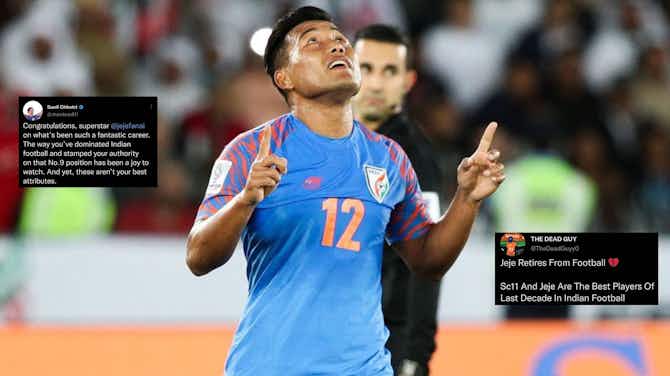 Preview image for Sunil Chhetri and several others pay tribute to Jeje Lalpekhlua as he announces his retirement