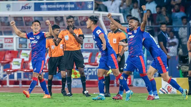 Preview image for "Told the referee 'I don't want the whistle [or] the 10 yards'" - Sunil Chhetri on controversial goal for Bengaluru FC against Kerala Blasters FC