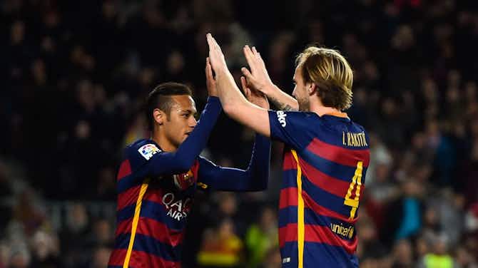 Imagem de visualização para Rakitic revela preferência por Neymar em vez de Messi: “É meu jogador favorito”