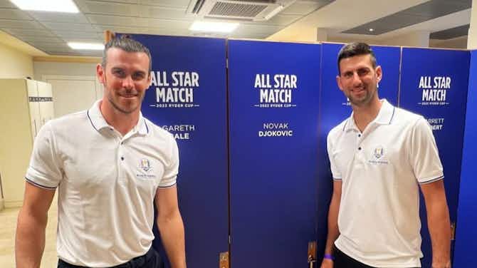 Imagen de vista previa para Novak Djokovic y Gareth Bale también brillan en el Golf