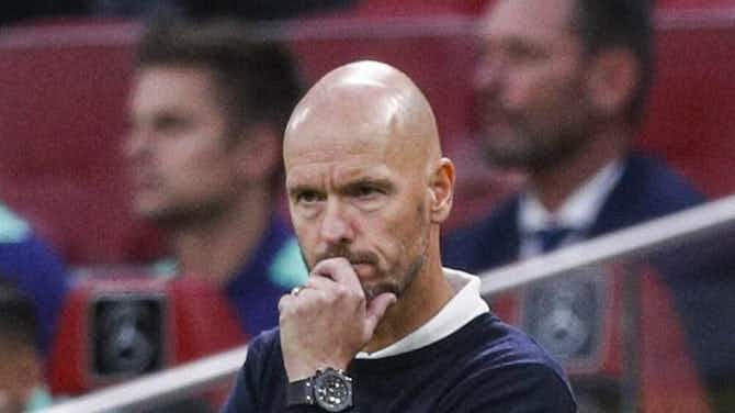 Preview image for Erik ten Hag admits loss to PSV is a 'wake-up call' for Ajax