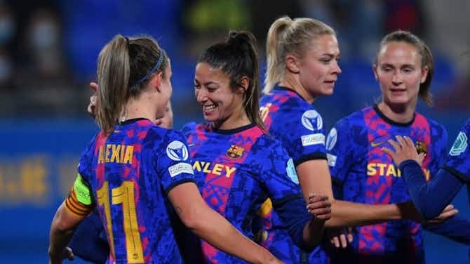 Preview image for Barcelona Femení scrape past Real Madrid to reach Supercopa final