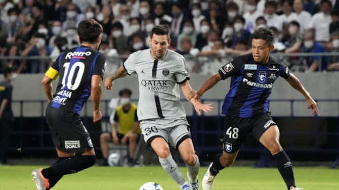 Preview image for Messi, Neymar, Mbappé all on target as PSG rout Gamba Osaka