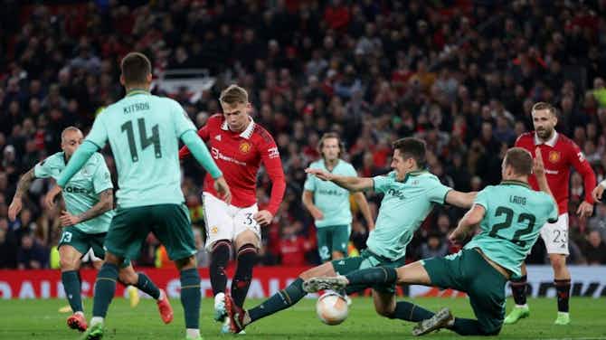 Preview image for 🇪🇺 UEL: McTominay saves Man Utd; Arsenal beat Bodø/Glimt; Roma draw Betis