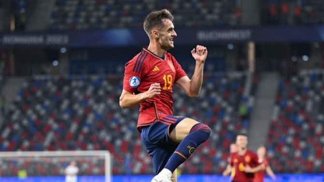 Preview image for 🇪🇺 Spain thrash Ukraine to reach Euro U21s final; England see off Israel