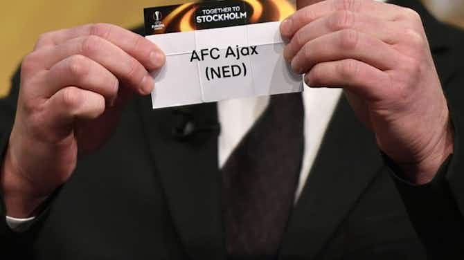 Preview image for Ajax learn their Europa League play-off round opponents