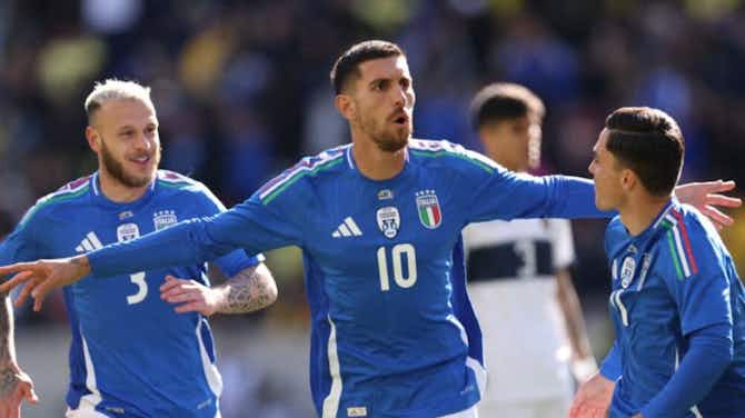 Preview image for Italy step up Euro 2024 preparations with victory over Ecuador