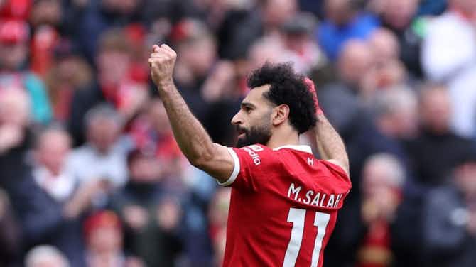 Preview image for 👑 Mohamed Salah equals Premier League legends with latest goal