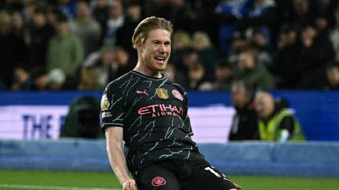 Preview image for Kevin De Bruyne picks perfect time for milestone goal 🤩