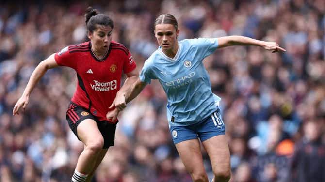 Preview image for Man City Women's star banned for offensive gesture towards United fans