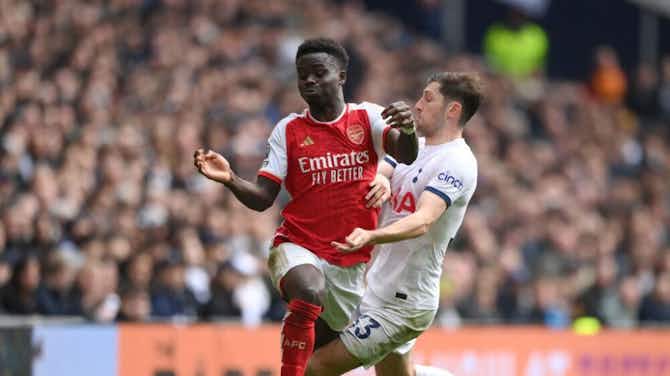 Preview image for 🔴 PL LIVE: Arsenal clinging on against Spurs in north London derby