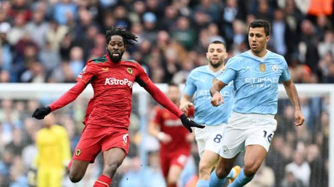 Preview image for 🔴 LIVE: Man City lead Wolves; Forest win; Arsenal thump Bournemouth