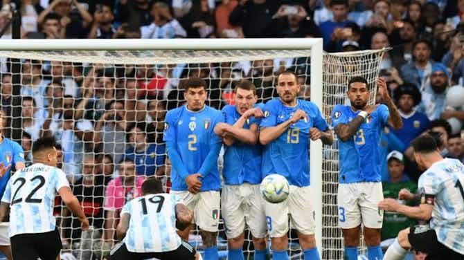 Vorschaubild für Argentinien schlägt Europameister Italien in La Finalissima