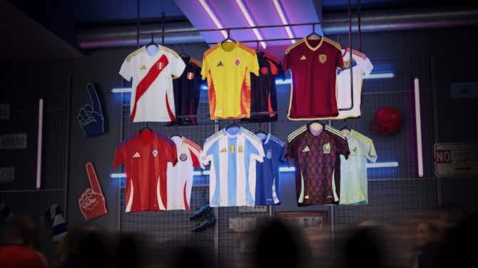 Vorschaubild für 📸 Neue Trikots für Messi und Co.! Fashion-Fiesta für die Copa América