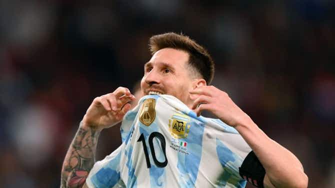 Imagem de visualização para 🏆 Argentina vence Itália, e Messi conquista segundo título com a seleção