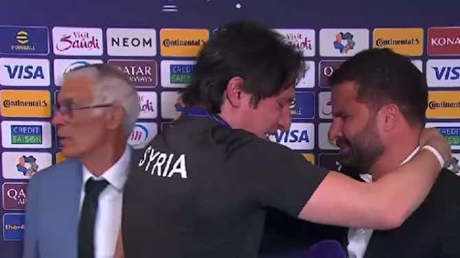 Anteprima immagine per 🎥 Siria e Palestina nella storia in Coppa d'Asia: lacrime in diretta 🥹