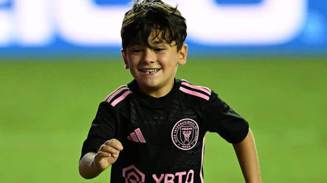 Vorschaubild für Mateo Messi glänzt bei der U9 schon wie sein Vater
