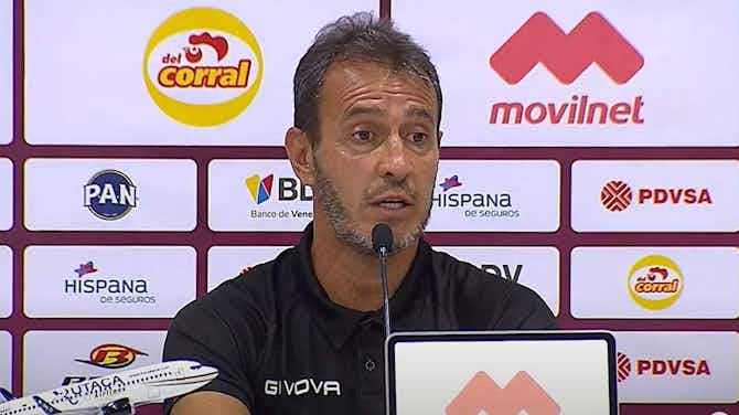 Imagen de vista previa para El entrenador Vinotinto Fernando Batista: “Van cuatro partidos y hay que ir paso a paso”