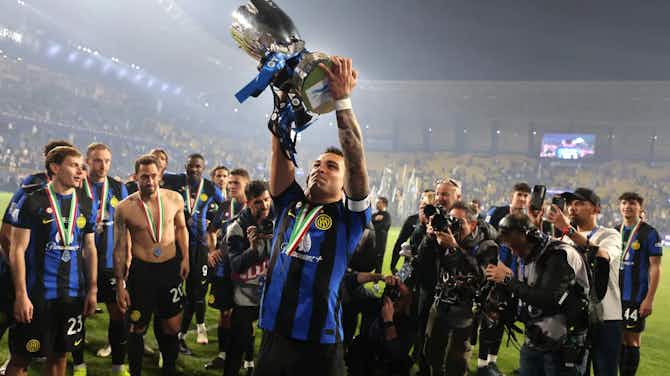 Anteprima immagine per Inter qualificata alla Supercoppa italiana 2024: quanto vale la partecipazione