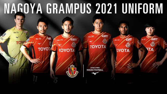 Imagen de vista previa para 🇯🇵 J1 League: La camiseta 2021 del Nagoya Grampus es un rayo de sol