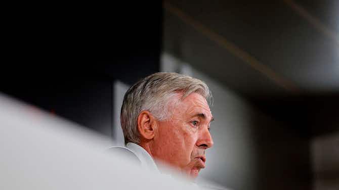 Imagen de vista previa para Ancelotti despeja las dudas sobre la lesión de Bellingham y si jugará este sábado