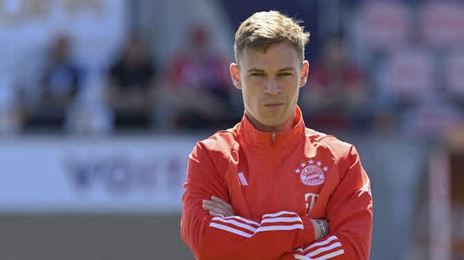 Vorschaubild für Bayern-Vertragspoker: Joshua Kimmich kassiert Seitenhieb