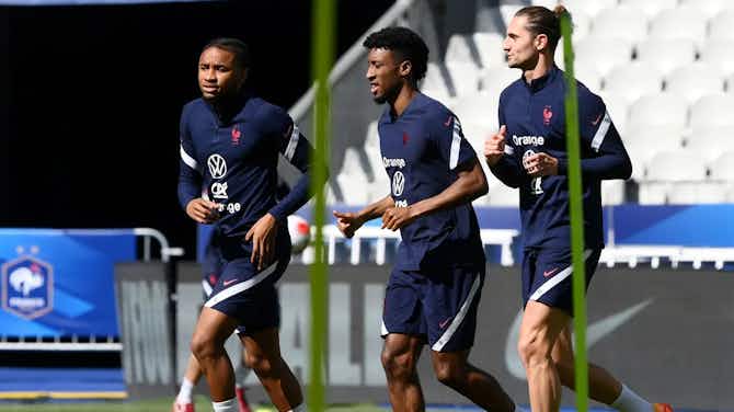 Preview image for Bradley Barcola in, Christoper Nkunku and Kingsley Coman out? France’s Didier Deschamps facing selection headache ahead of Euro 2024