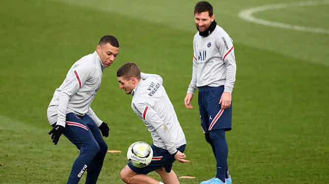 Preview image for Kylian Mbappé and Lionel Messi pay tribute to Marco Verratti: “One of the best players I have ever seen.”