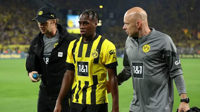 Preview image for Borussia Dortmund’s Jamie Bynoe-Gittens to undergo surgery