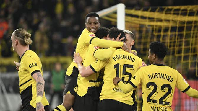 Preview image for PLAYER RATINGS | Borussia Dortmund 3-1 Eintracht Frankfurt: BVB reclaim top-four spot