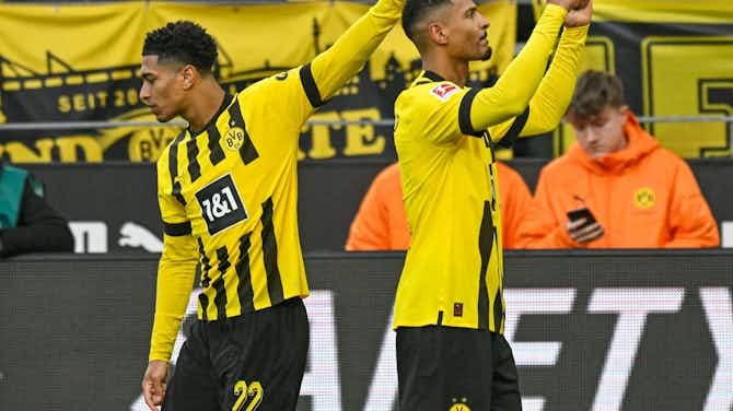 Preview image for Player Ratings | Borussia Dortmund 5-1 Freiburg: A special moment for Sébastien Haller