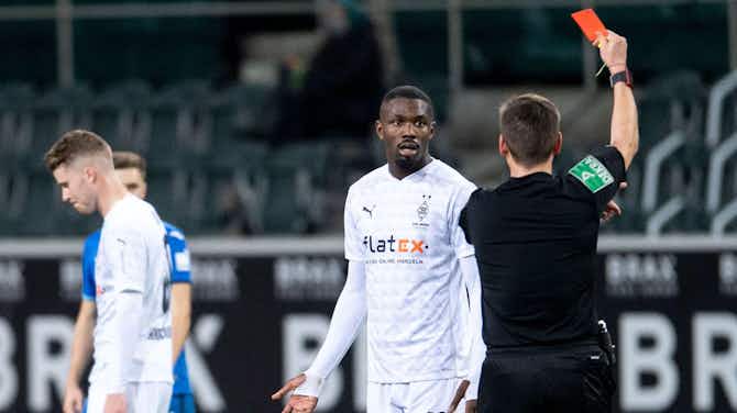 Preview image for Borussia Mönchengladbach fine Marcus Thuram following spitting incident