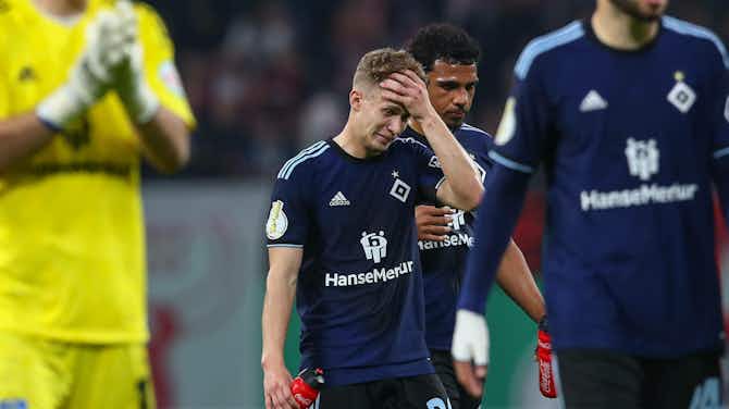 Vorschaubild für HSV verliert im Pokal "zu hoch" – Jatta und Heyer fallen länger aus