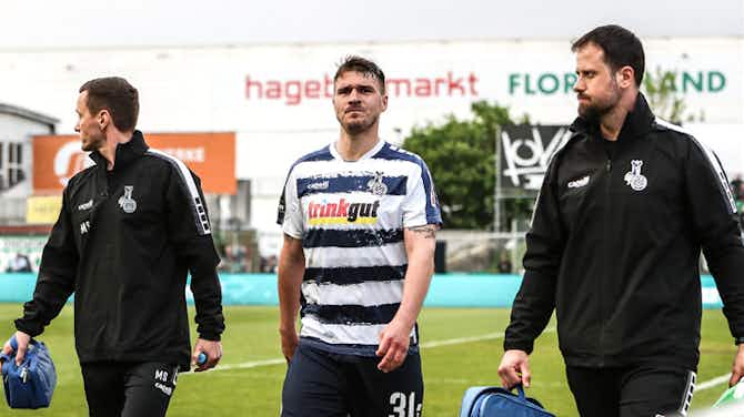 Vorschaubild für MSV Duisburg: Saison für Bitter, Feltscher und Girth beendet